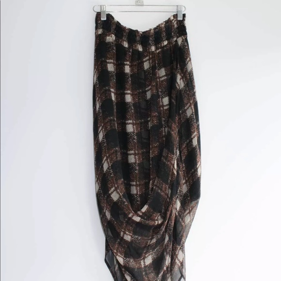 Rachel Comey Silk Draped midi Skirt Size M - Picture 2 of 4